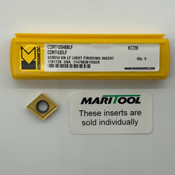 Kennametal CCMT120408LF KC720 (CCMT432LF)