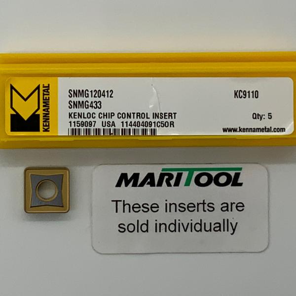 Kennametal SNMG120412 KC9110 ( SNMG433 )