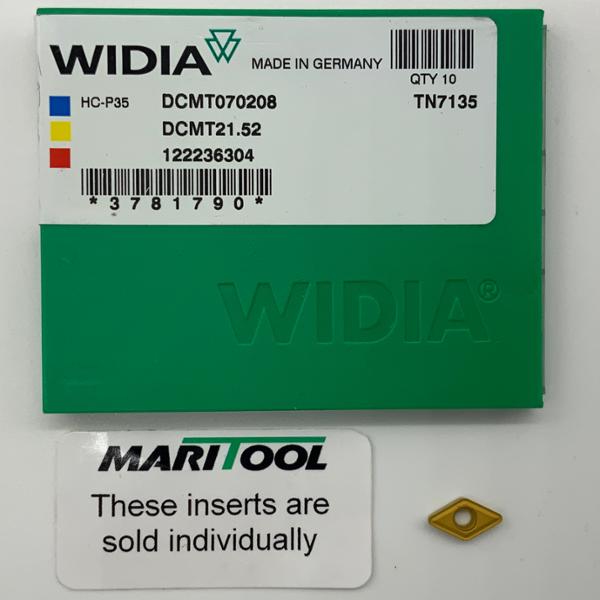 Widia DCMT070208 TN7135 ( DCMT21.52 )