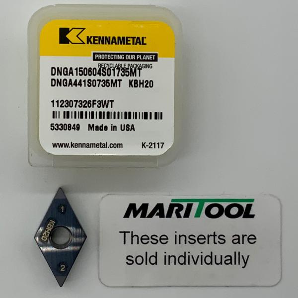 Kennametal DNGA150604S01735MT KBH20 ( DNGA441S0735MT )