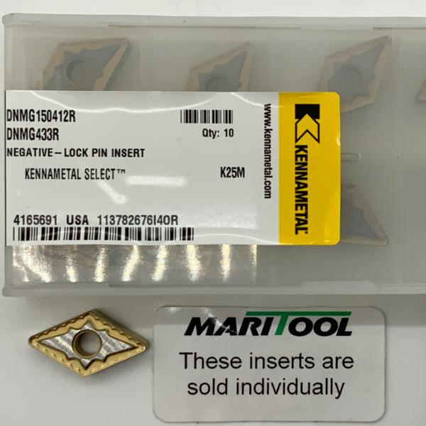 Kennametal DNMG150412R K25M ( DNMG433R )
