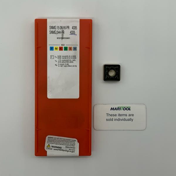 Sandvik SNMG150616PR 4335 ( SNMG544PR )