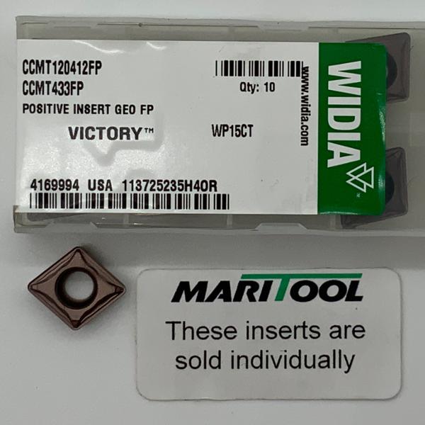 Widia CCMT120412FP WP15CT ( CCMT433FP )