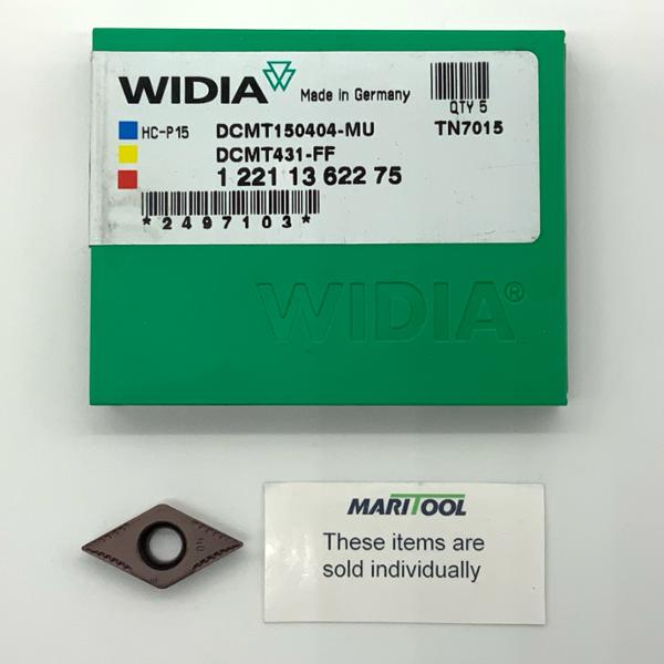 Widia DCMT150404-MU TN7015 ( DCMT431-FF )