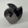 Solid Carbide Necked 4 Flute Endmill 1.000 (25.4mm) Cutting Dia X 2.05 Flute Length With .008" Corner Radius