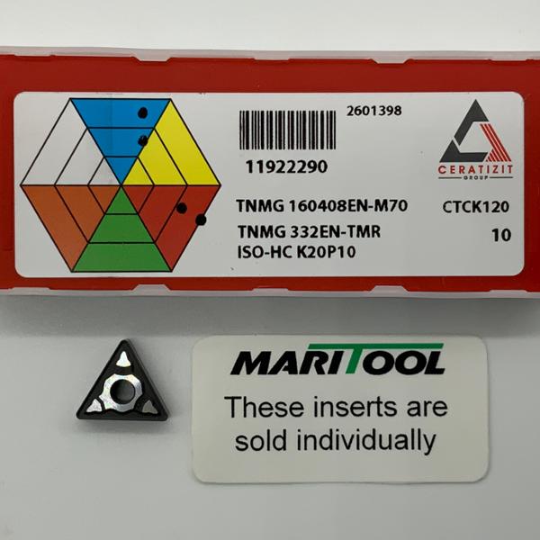 Ceratizit TNMG160408EN M70 CTCK120 ( TNMG332EN TMR )