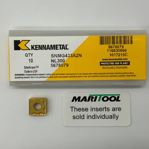 Kennametal SNMG433A2N (SNMG120412E2N) NL300
