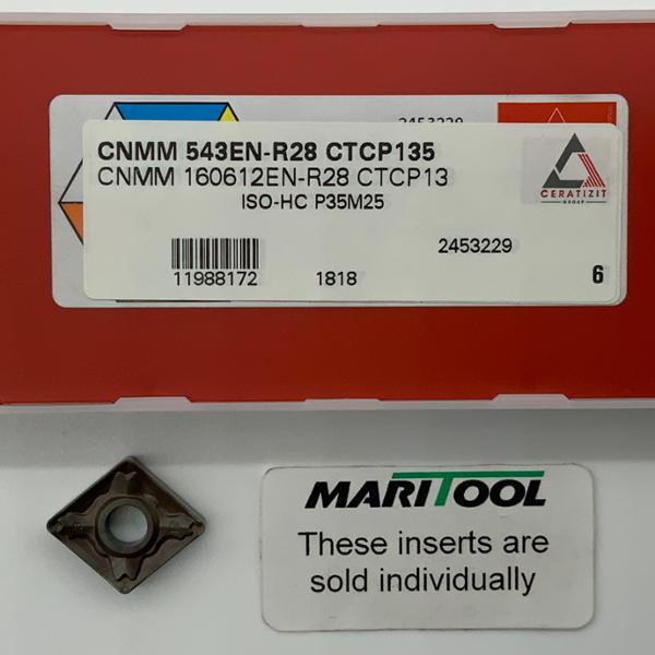 Ceratizit CNMM160612EN R28 CTCP135 ( CNMM543EN R28 )