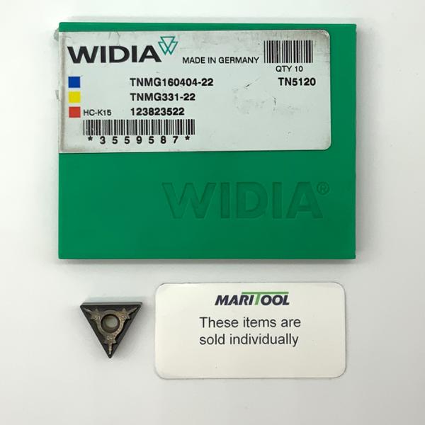 Widia TNMG160404-22 TN5120 (TNMG331-22)
