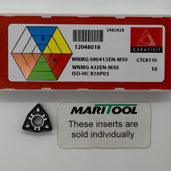 Ceratizit WNMG080412EN M50 CTCK110 ( WNMG433EN M50 )
