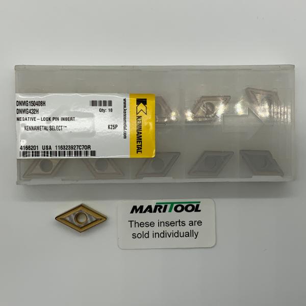 Kennametal DNMG150412H K25P (DNMG433H)