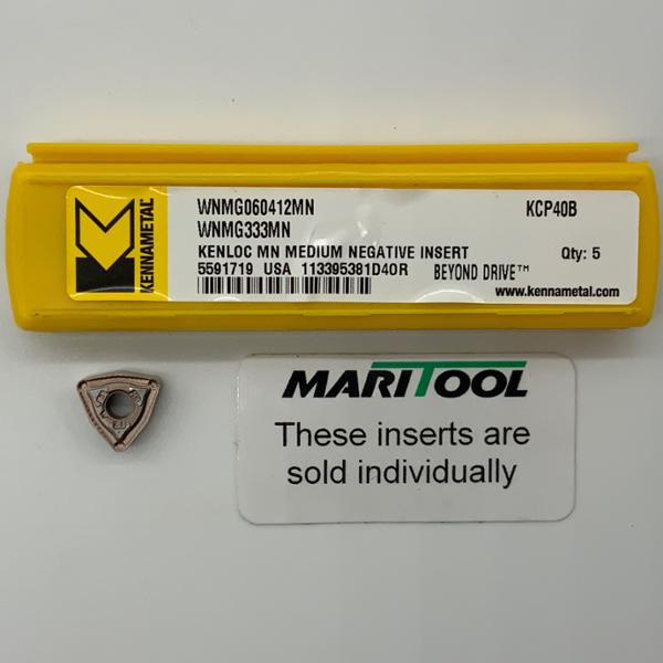 Kennametal WNMG060412MN KCP40B ( WNMG333MN )