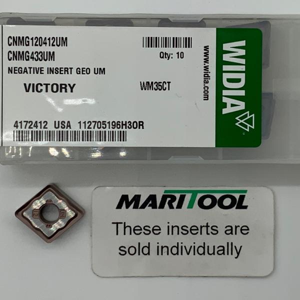 Widia CNMG120412UM WM35CT ( CNMG433UM )