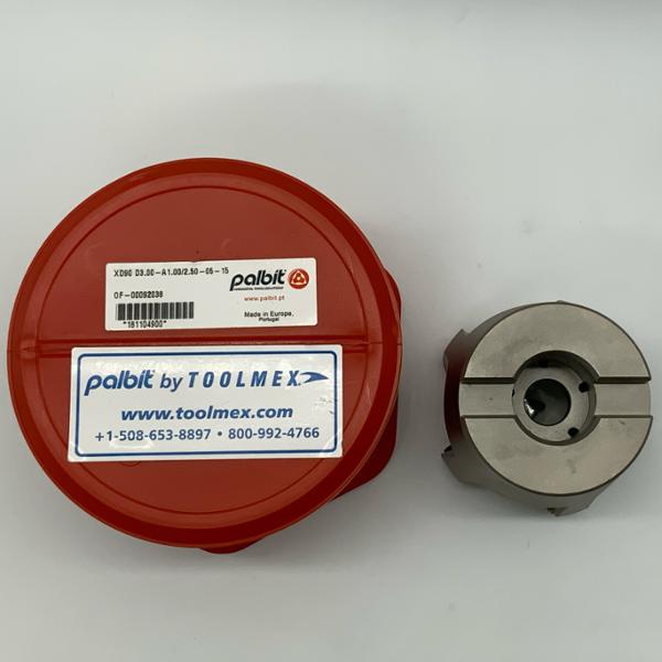 Palbit Indexable Face Mill XD90 D3.00-A1.00/2.50-05-15