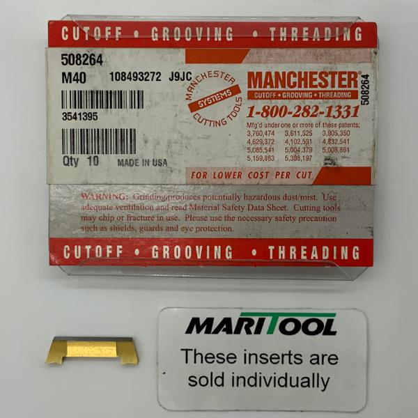 Manchester 508-264 508264 M40 3mm Wide Double Ended Dogbone