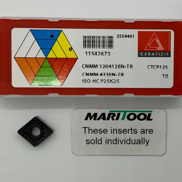 Ceratizit CNMM120412EN TR CTCP125 ( CNMM433EN TR )