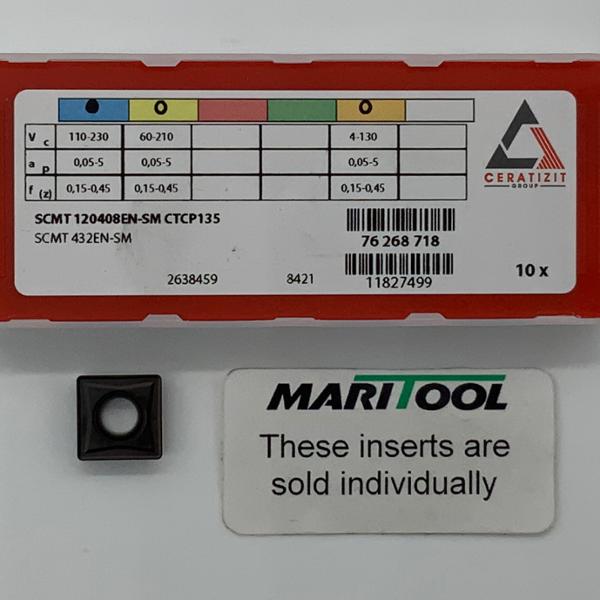 Ceratizit SCMT120408EN SM CTCP135 ( SCMT432EN SM )