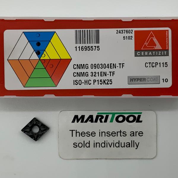 Ceratizit CNMG090304EN TF CTCP115 ( CNMG321EN TF )