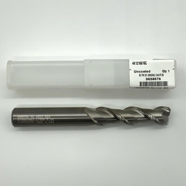 Widia Solid Carbide 2 Flute Endmill .6250 (5/8”) Cutting Dia X 2.25 Flute Length With .06” Corner Radius