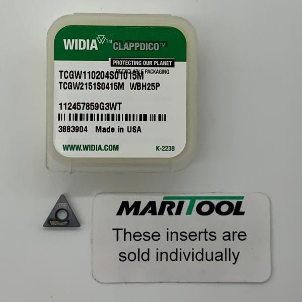Widia TCGW110204S01015M WBH25P ( TCGW2151S0415M )