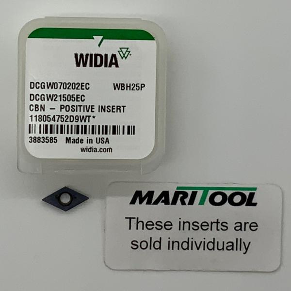 Widia DCGW070202EC WBH25P ( DCGW21505EC )