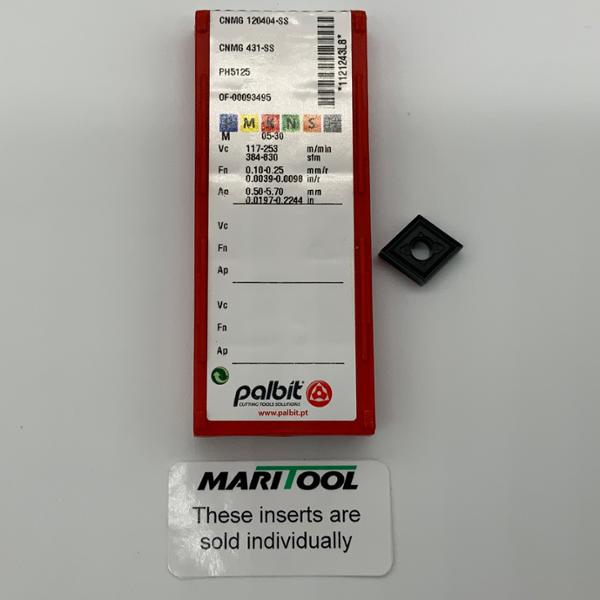 Palbit CNMG 431 SS PH5125  (CNMG 120404 SS)