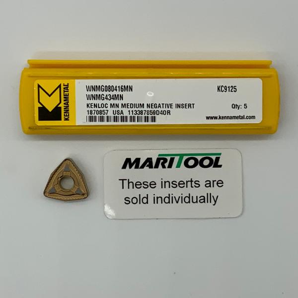 Kennametal WNMG080416MN KC9125 (WNMG434MN)