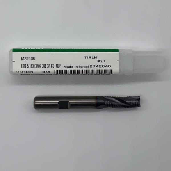 Widia Solid Carbide 3 Flute Endmill With Chip Breaker .3125 (5/16) Cutting Dia X .81 Flute Length