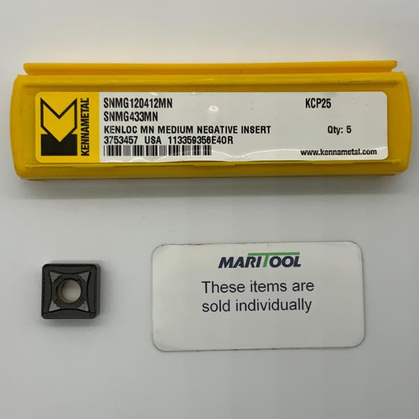Kennametal SNMG120412MN KCP25 ( SNMG433MN )
