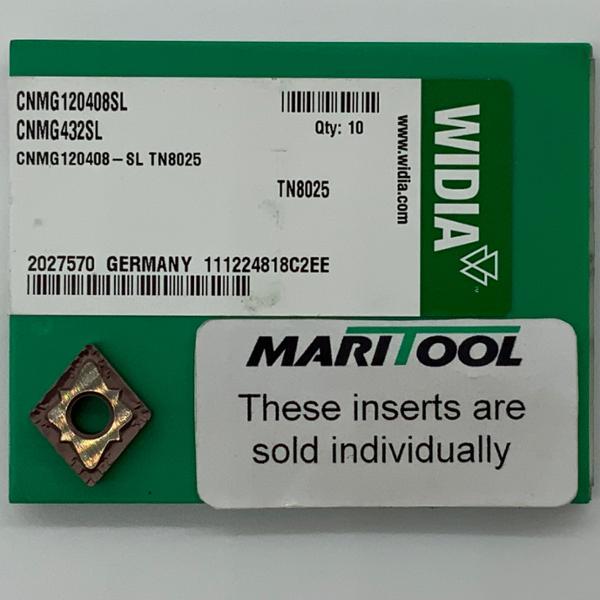 Widia CNMG120408SL TN8025 ( CNMG432SL )