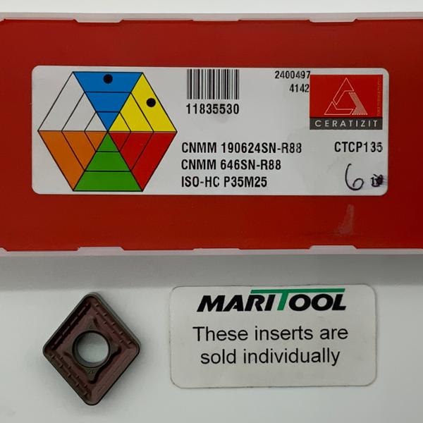 Ceratizit CNMM190624SN R88 CTCP135 ( CNMM646SN R88 )