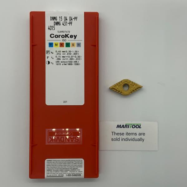 Sandvik DNMG150404PF 4015 ( DNMG431PF )