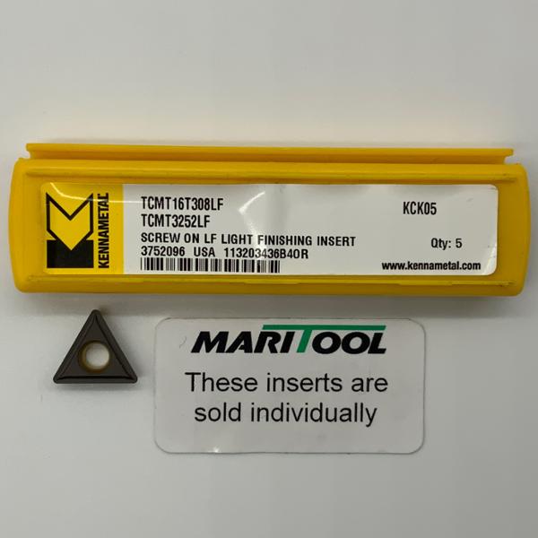 Kennametal TCMT16T308LF KCK05 ( TCMT3252LF )