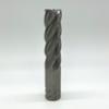 Solid Carbide 5 Flute Endmill 1.00 (25.4mm) Cutting Dia X 3.0 Flute Length With .09 Corner Radius Coolant Thru KOR5