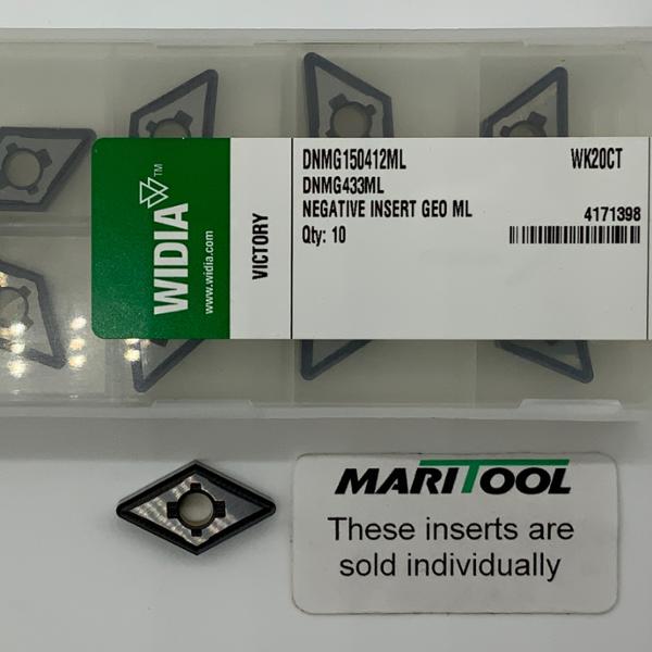 Widia DNMG150412ML WK20CT ( DNMG433ML )
