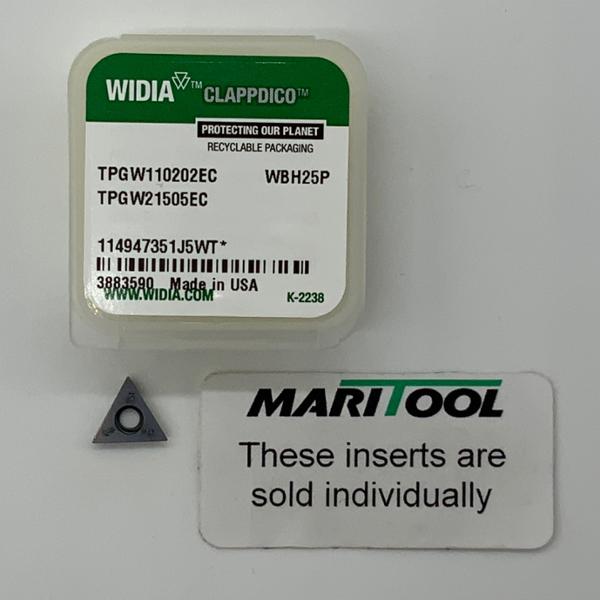 Widia TPGW110202EC WBH25P ( TPGW21505EC )