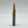 Solid Carbide 3 Flute Tapered Endmill Square End .188 Tip Dia X 1.25 Flute Length 7.0 Degree Taper Per Side