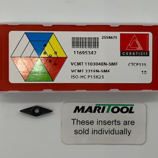 Ceratizit VCMT110304EN SMF CTCP115 ( VCMT221EN SMF )