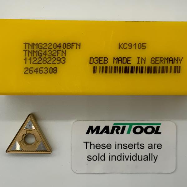 Kennametal TNMG220408FN KC9105 ( TNMG432FN )