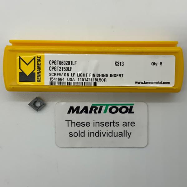 Kennametal CPGT060201LF K313 ( CPGT2150LF )