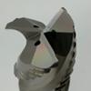 Solid Carbide 3 Flute Necked Roughing Endmill 1.00 (25.4) Cutting Dia X 1.5 Flute Length Coolant Thru With .060 Corner Radius