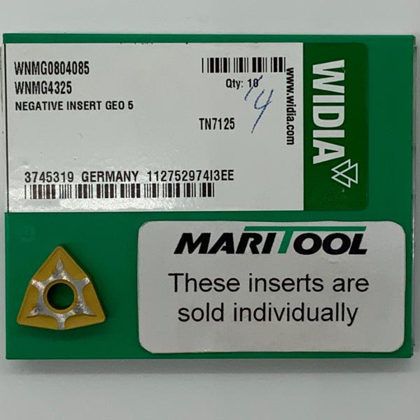 Widia WNMG0804085 TN7125 ( WNMG4325 )