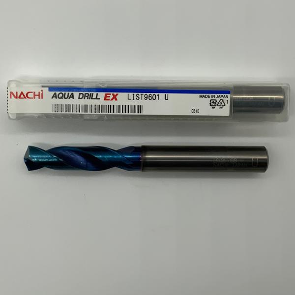 Nachi Solid Carbide 2 Flute Drill .3680 (U) Cutting Dia X 1.61 Flute Length
