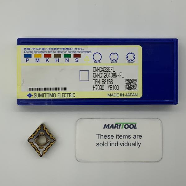 Sumitomo CNMG120408N-FL YB100 ( CNMG432EFL )