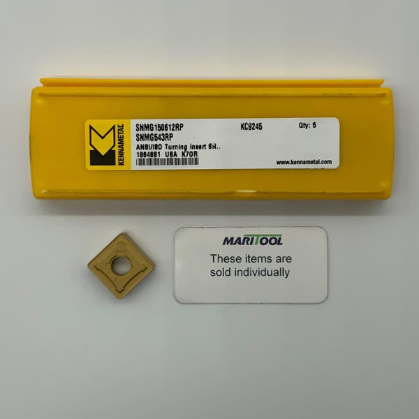 Kennametal SNMG150612RP KC9245 ( SNMG543RP )
