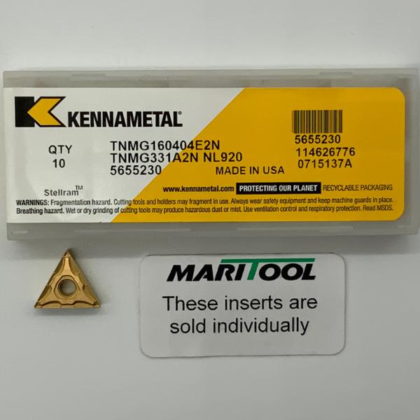 Kennametal TNMG160404E2N NL920 ( TNMG331A2N )