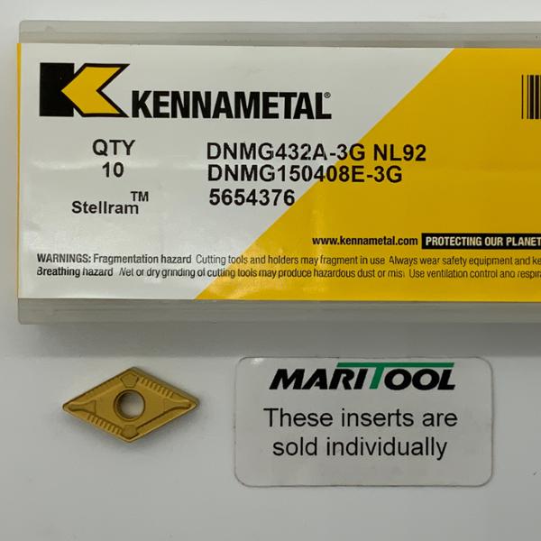 Kennametal DNMG150408E 3G NL92 ( DNMG432A 3G )