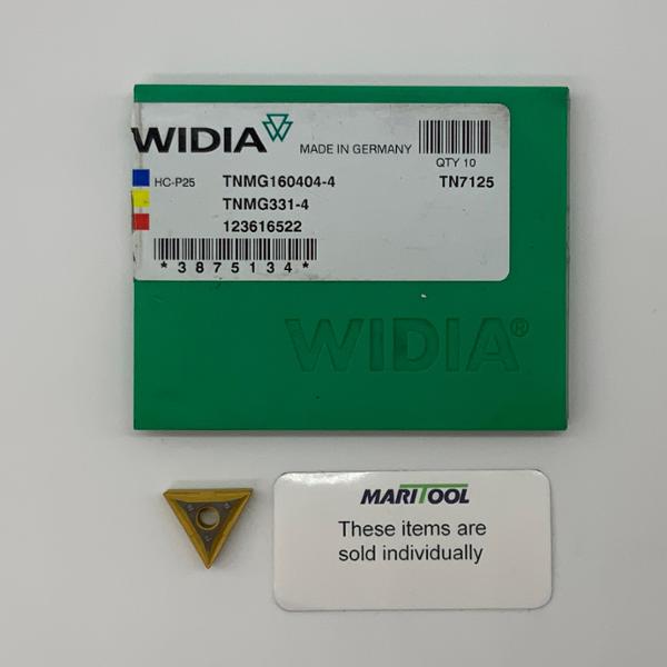 Widia TNMG160404-4 TN7125 ( TNMG331-4 )