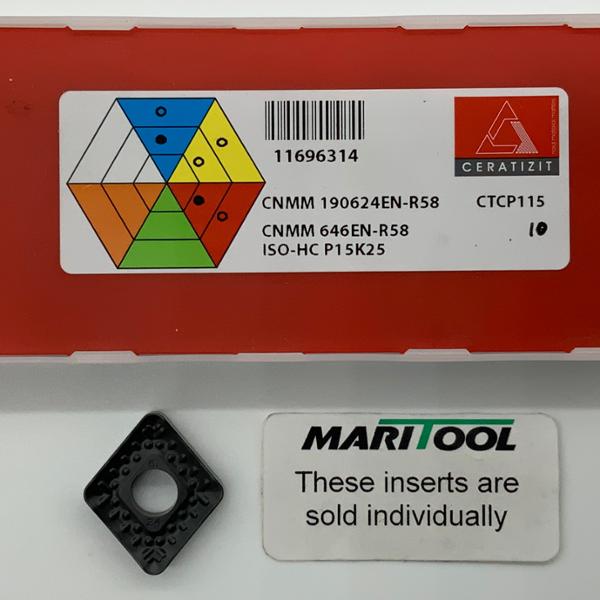 Ceratizit CNMM190624EN R58 CTCP115 ( CNMM646EN R58 )