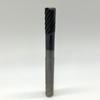 Solid Carbide Necked 9 Flute Endmill .5000 (1/2)Cutting Dia X 1.0 Flute Length With .03 Corner Radius Coolant Thru